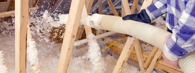 Blown-In Attic Insulation, Barrie, ON