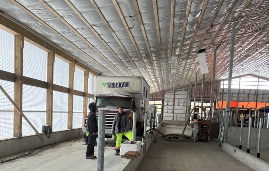Blown-In Attic Insulation in Parry Sound