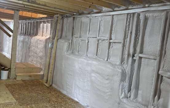 Parry Sound Spray Foam Basement Insulation